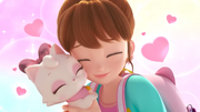 S1E1 - Anna hugs Iemeow