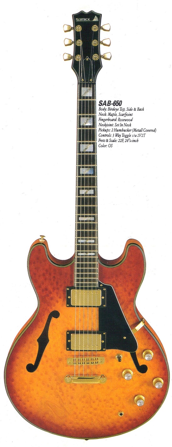 Samick セミアコ ギター SAN.451 - エレキギター