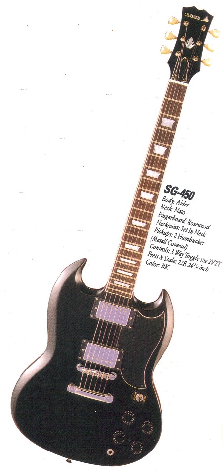 Samick sg 450 guitar deals