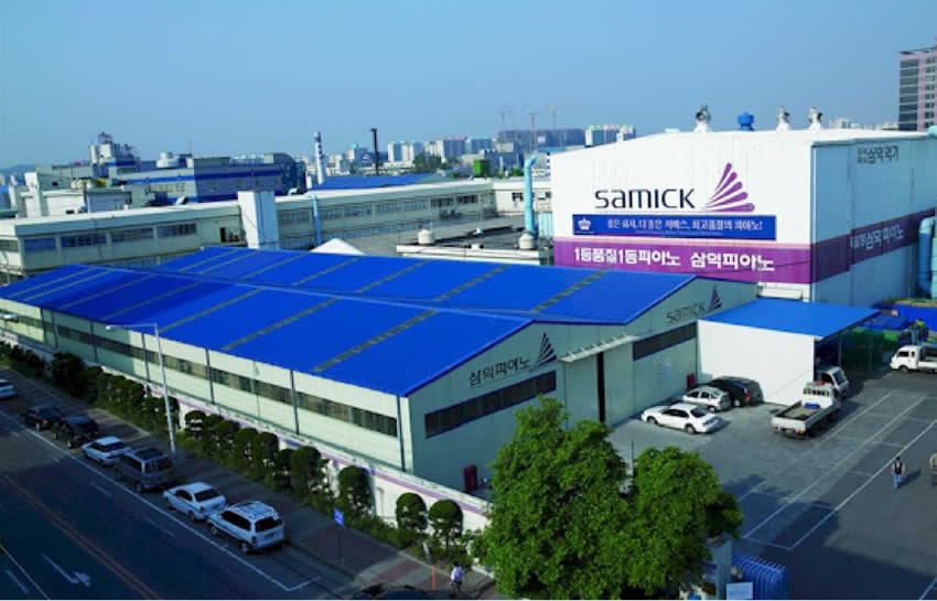 samick guitar factory korea