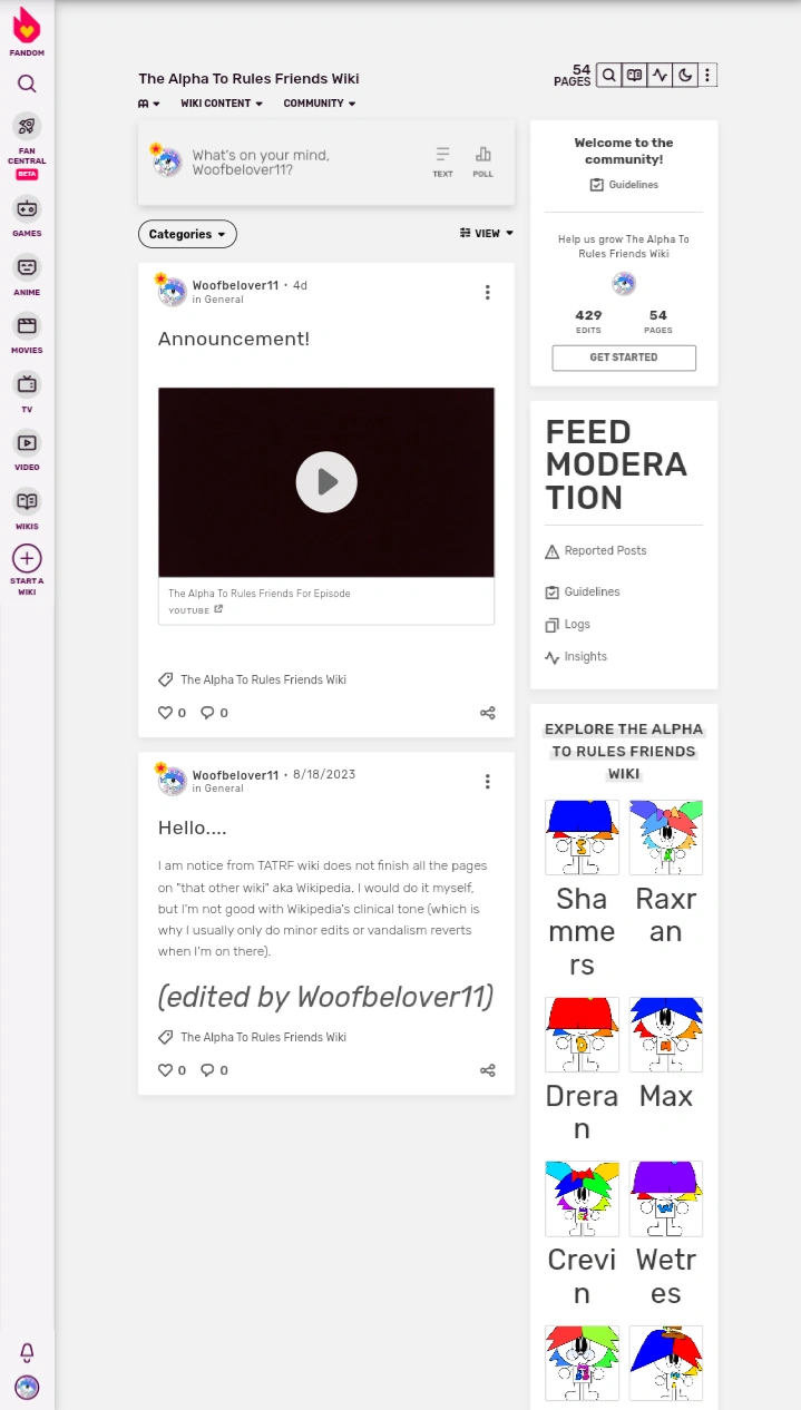 The Alpha To Rules Friends Wiki Samuel Animator Wiki Fandom