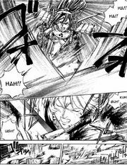 Saisei is a skilled Naginata user (2)
