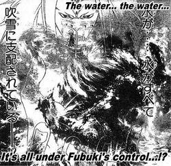 Fubuki's control of water