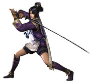 Ranmaru in Samurai Warriors 3