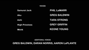 Voice cast for Episode XCVIII