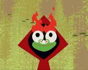 Aku in red hood