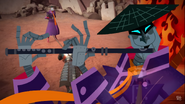 Scaramouche en el videojuego Samurai Jack: Batalla a Través del Tiempo.