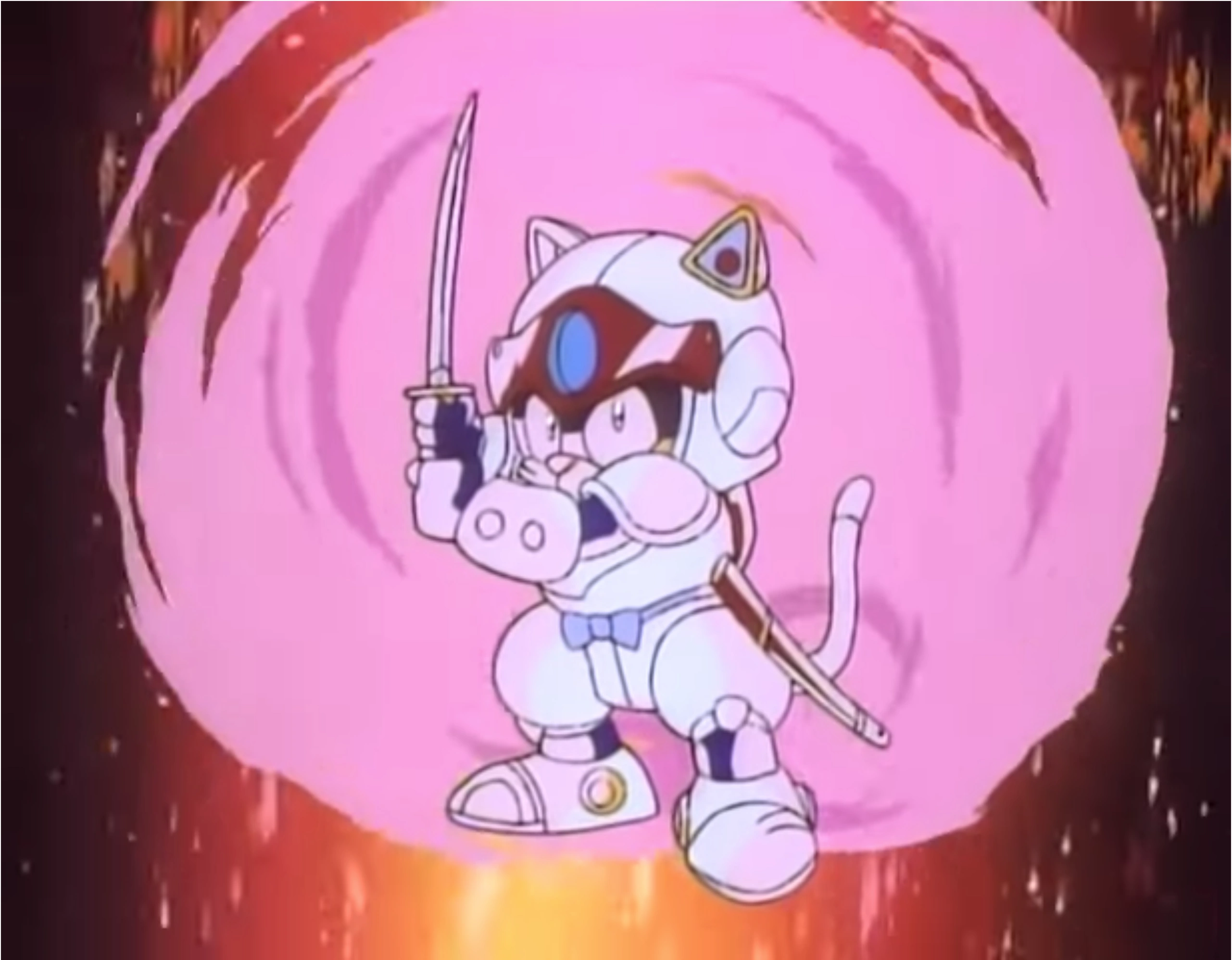ネコジャ様 Finishing move | Samurai Pizza Cats Wiki | Fandom