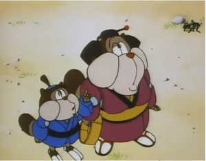 Momma Mutt and Junior | Samurai Pizza Cats Wiki | Fandom