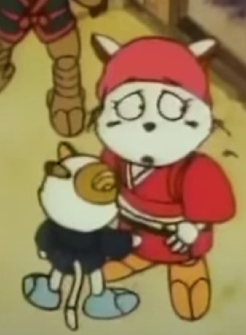 狸猫さま Momma Mutt and Junior | Samurai Pizza Cats Wiki | Fandom