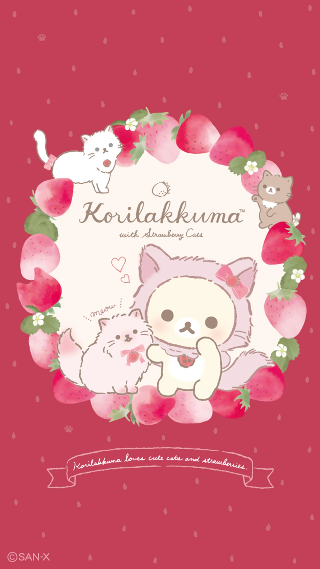 Korilakkuma With Strawberry Cats Sanx Wiki Fandom