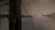 Photo specialeffects 09 129054178143 A profile view of the half-destroyed bridge from the episode ''Fata Morgana