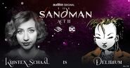 The Sandman Audible Kristen Schaal Delirium