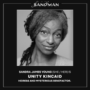 The Sandman Netflix Sandra James Young Unity Kincaid