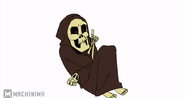 Grim Reaper Laughing