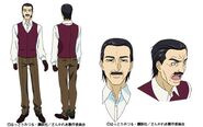 Danichiro's character design