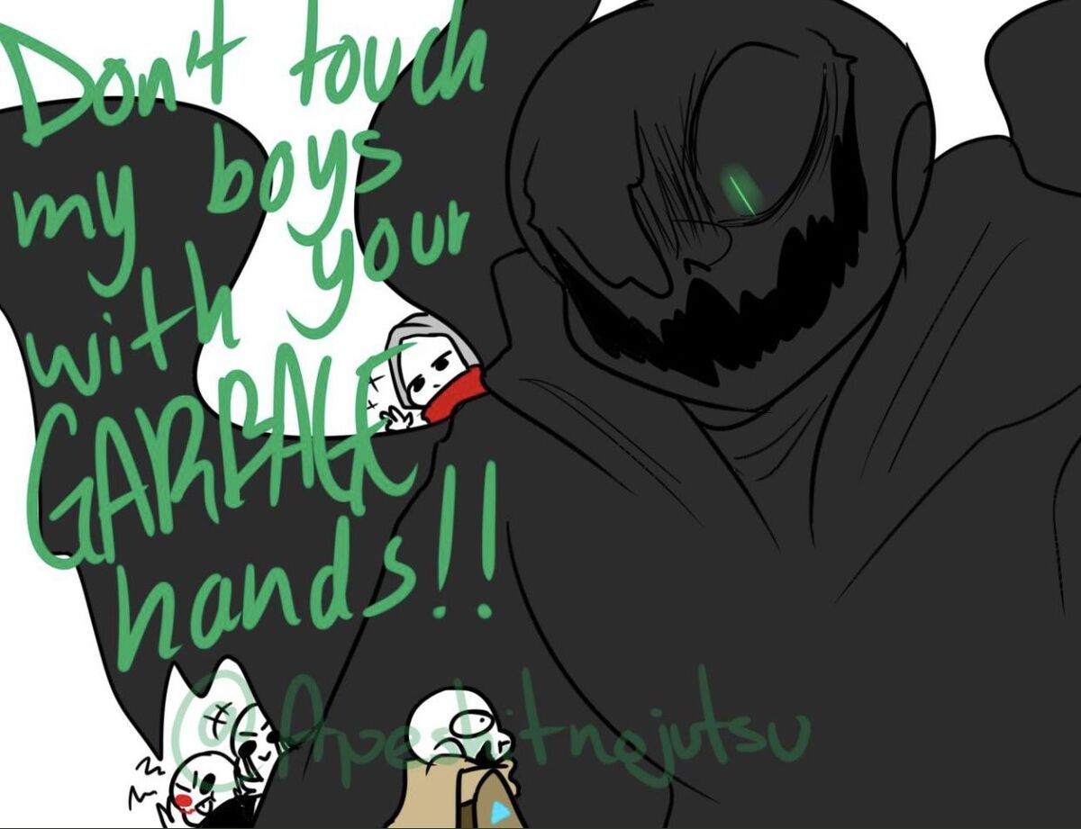 Nightmare Sans Drawing (Updated)