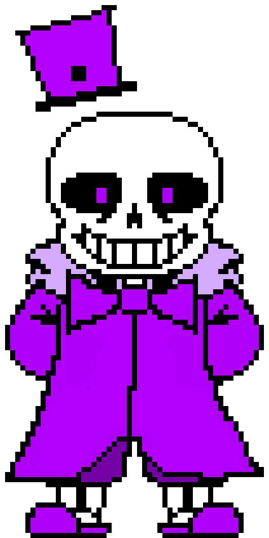 Sans au s pixel art