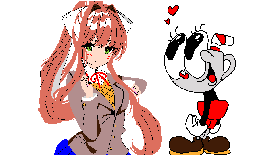 Monika | Sans, Cuphead, and Bendy Wiki | Fandom