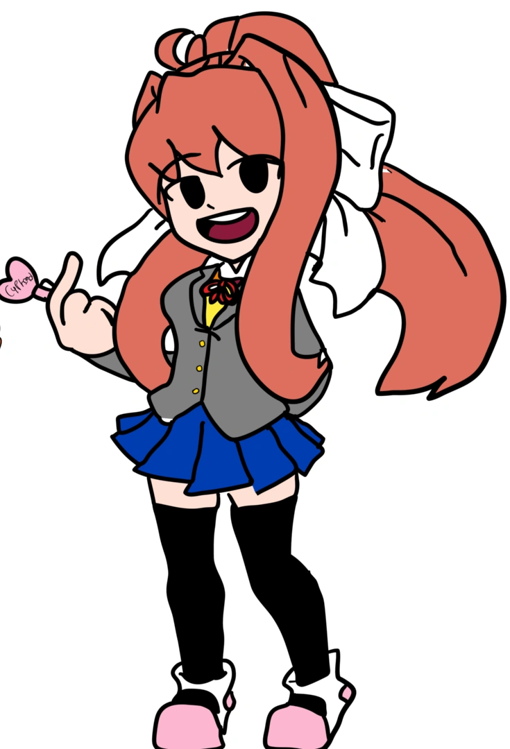 Monika | Sans, Cuphead, and Bendy Wiki | Fandom