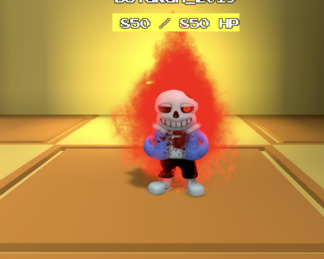 3D FELL SANS - Roblox