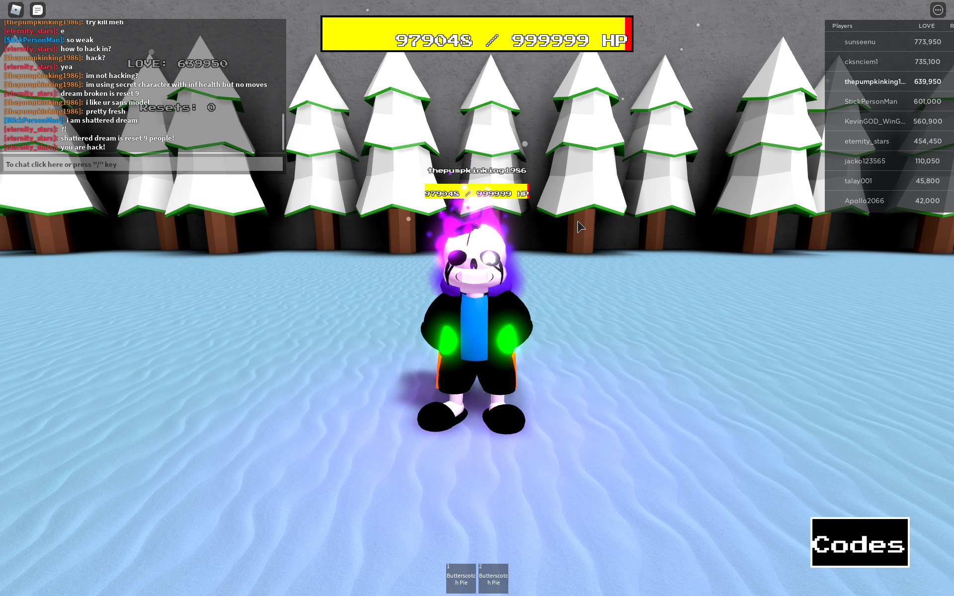 Sans Multiversal Battles! - Roblox