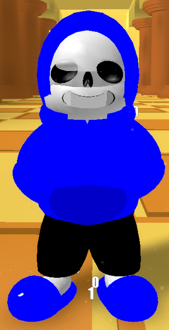 You Have Defeated Blue Screen Sans! - Roblox