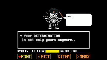 CallMeGreen (no longer using this acc) on X: Sans fight be like