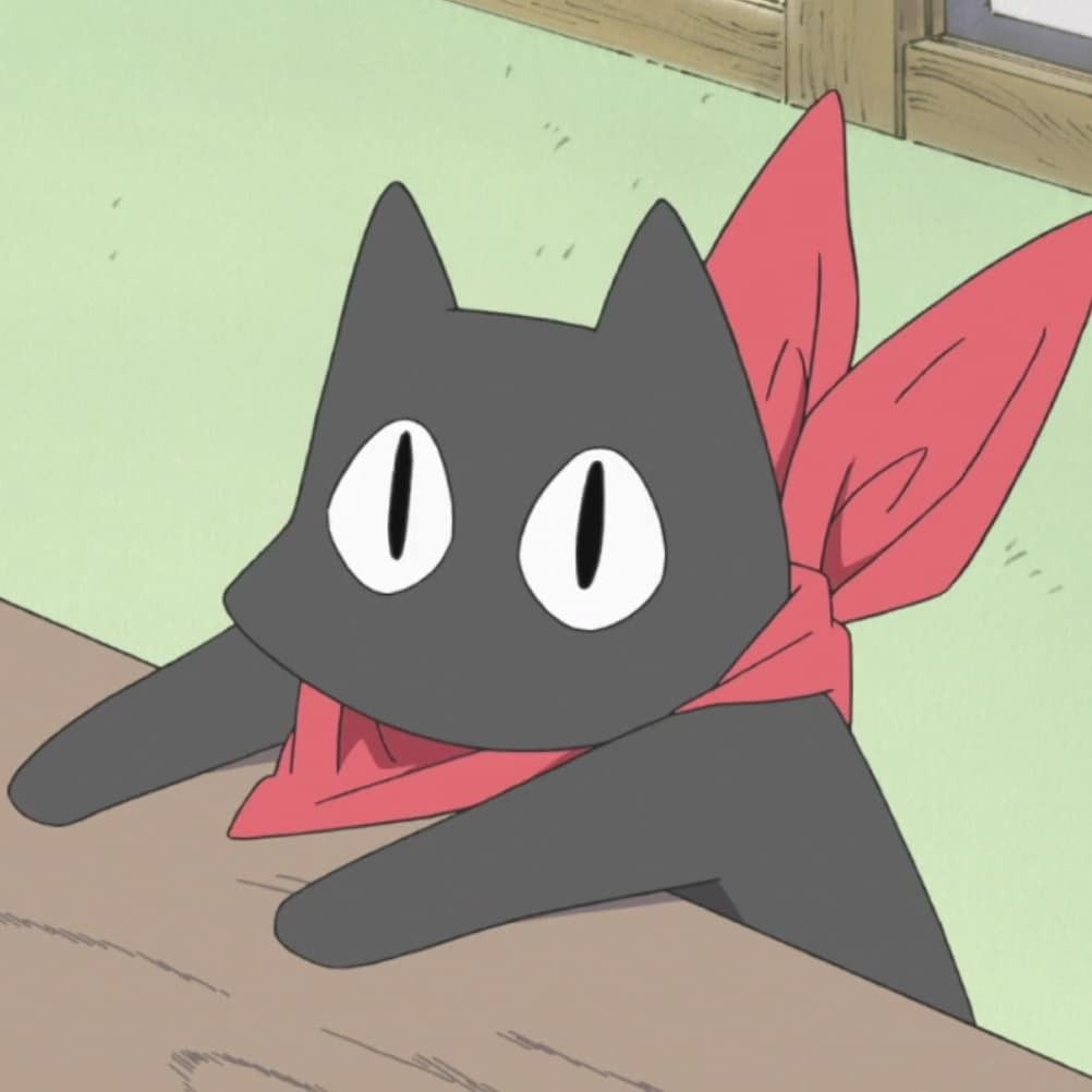 Toaster-Bot on X: a normal looking cat Wait is that Sak- #Nichijou # sakamoto #anime  / X
