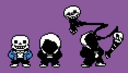 UNDERTALE: promised., Full Sans Fight