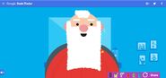 Santa after the growth serum has been used.