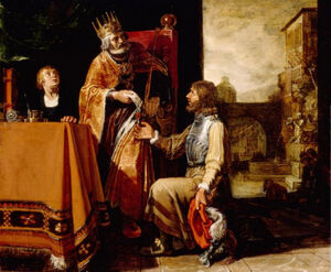 King David Handing the Letter to Uriah 1611 Pieter Lastman.jpg
