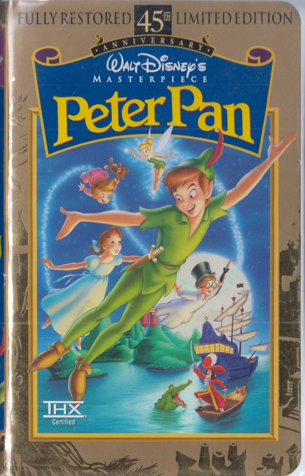 Peter Pan (1953 film)/Home media | Santiago Wikia | Fandom