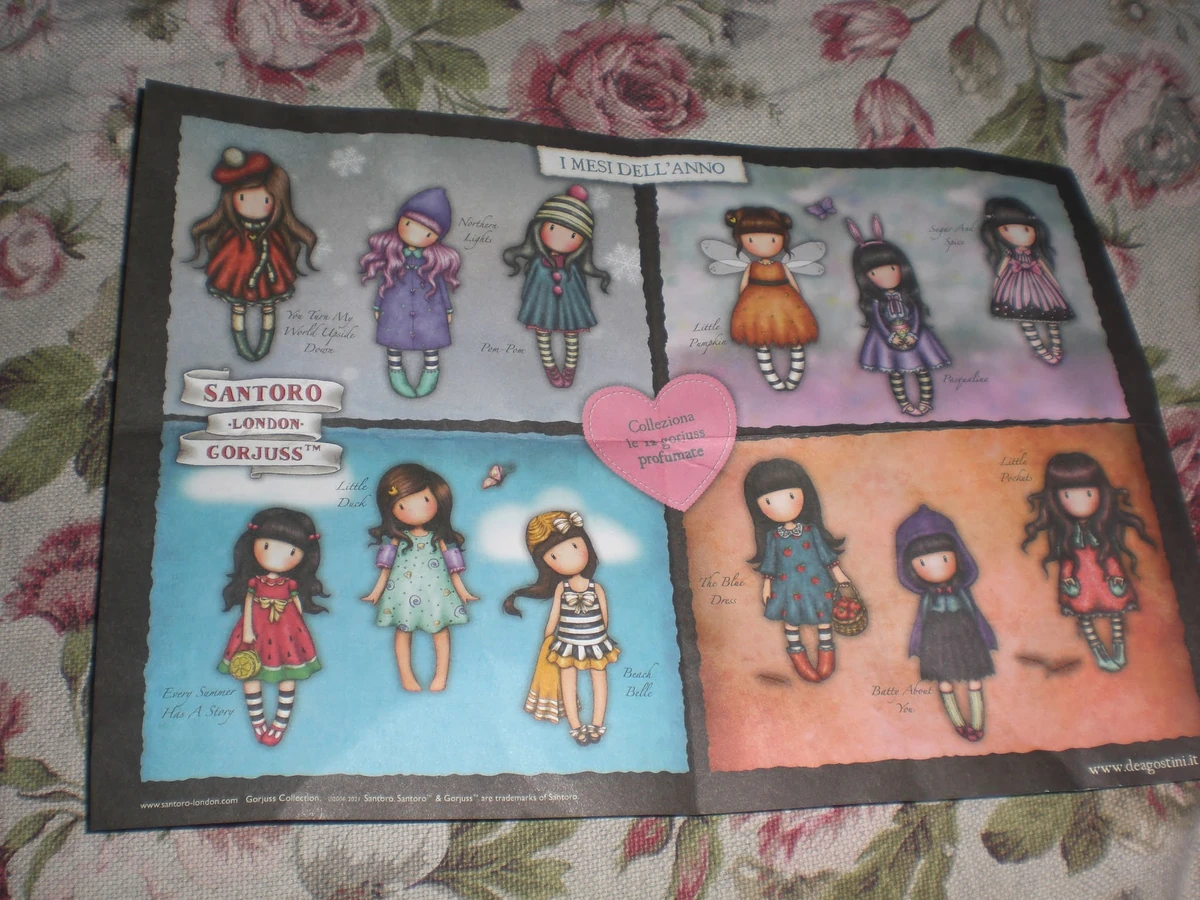 Months Of The Year Series SANTORO gorjuss Wiki Fandom