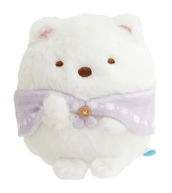 しろくま Korilakkuma Squish Round Plush Doll Face San-X Japan 2025