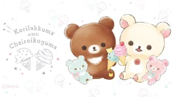 Korilakkuma to Chairoikoguma no Happy Ice Cream | San-X Wiki | Fandom