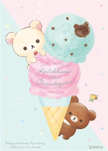 Korilakkuma to Chairoikoguma no Happy Ice Cream | San-X Wiki | Fandom