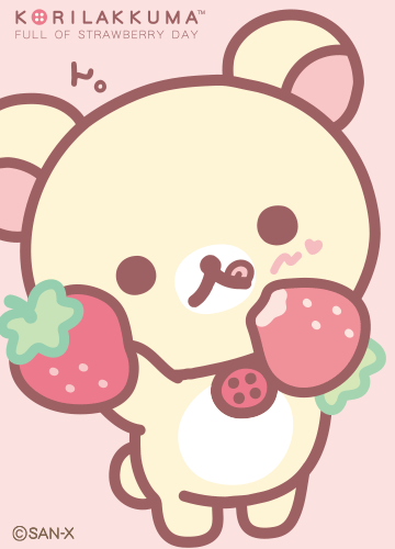 Korilakkuma no Ichigo na Ichinichi | San-X Wiki | Fandom