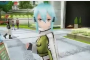 DLC del avatar de Sinon en GGO en Hollow Fragment