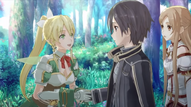 Leafa ingresa en SAO