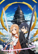 Anime S1 Aincrad arc poster 2