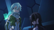 Sinon y Kirito pre