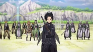 Kirito defendiendo a lo Lords