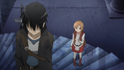 Kirito y Asuna piso 1