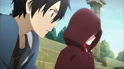 Kirito y Asuna reunion
