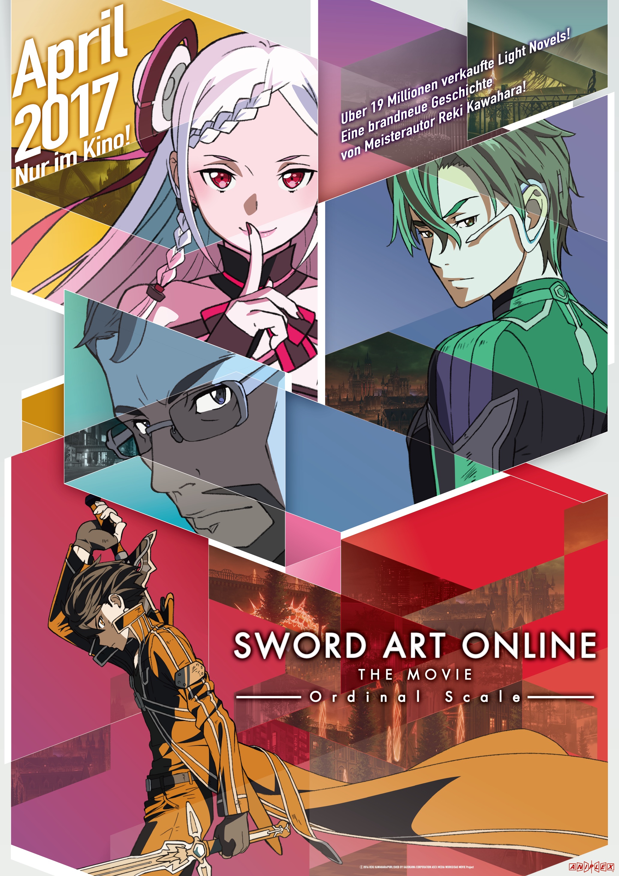 YESASIA: Sword Art Online The Movie: Ordinal Scale (2017) (DVD) (Hong Kong  Version) DVD - Kawahara Reki, Adachi Shingo, Deltamac (HK) - Japan Movies &  Videos - Free Shipping