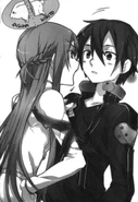Asuna demandando la mitad del Conejo Ragú
