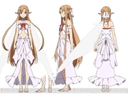 Diseño hecho por Shingo Adachi para el anime de ALO.
