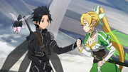 Kirito y Leafa Aarun