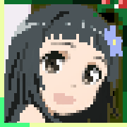 Un icono de Yui en Twitter.